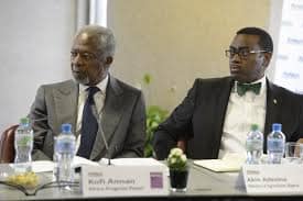 Hommage à Kofi A. Annan  par  Akinwumi A. Adesina
