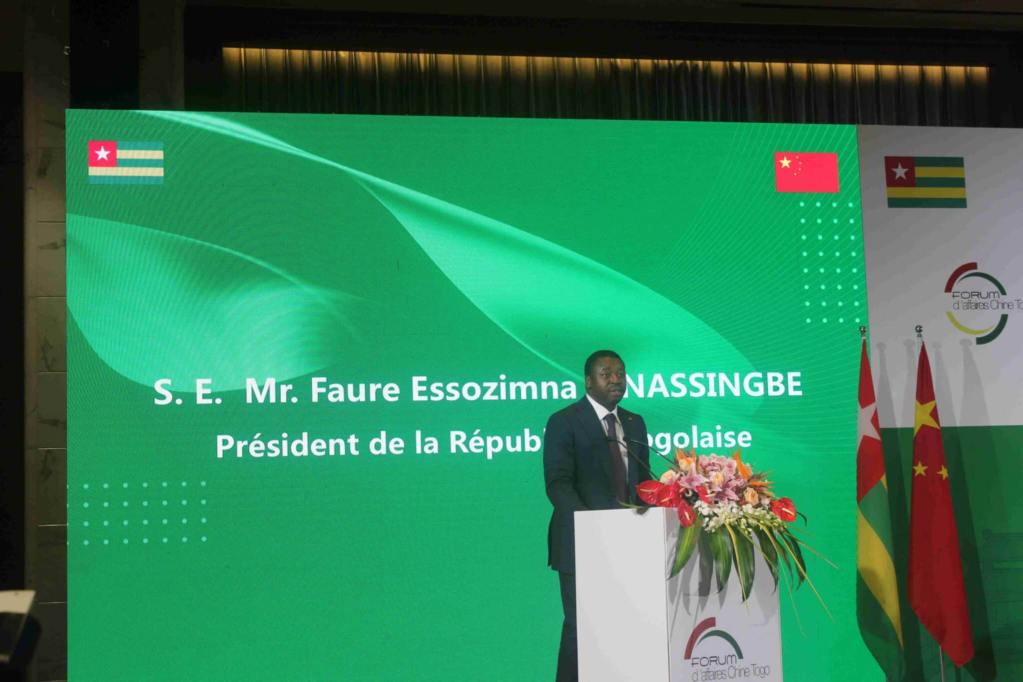 A Hangzhou, Faure Gnassingbé appelle les investisseurs chinois à s’intéresser au Togo