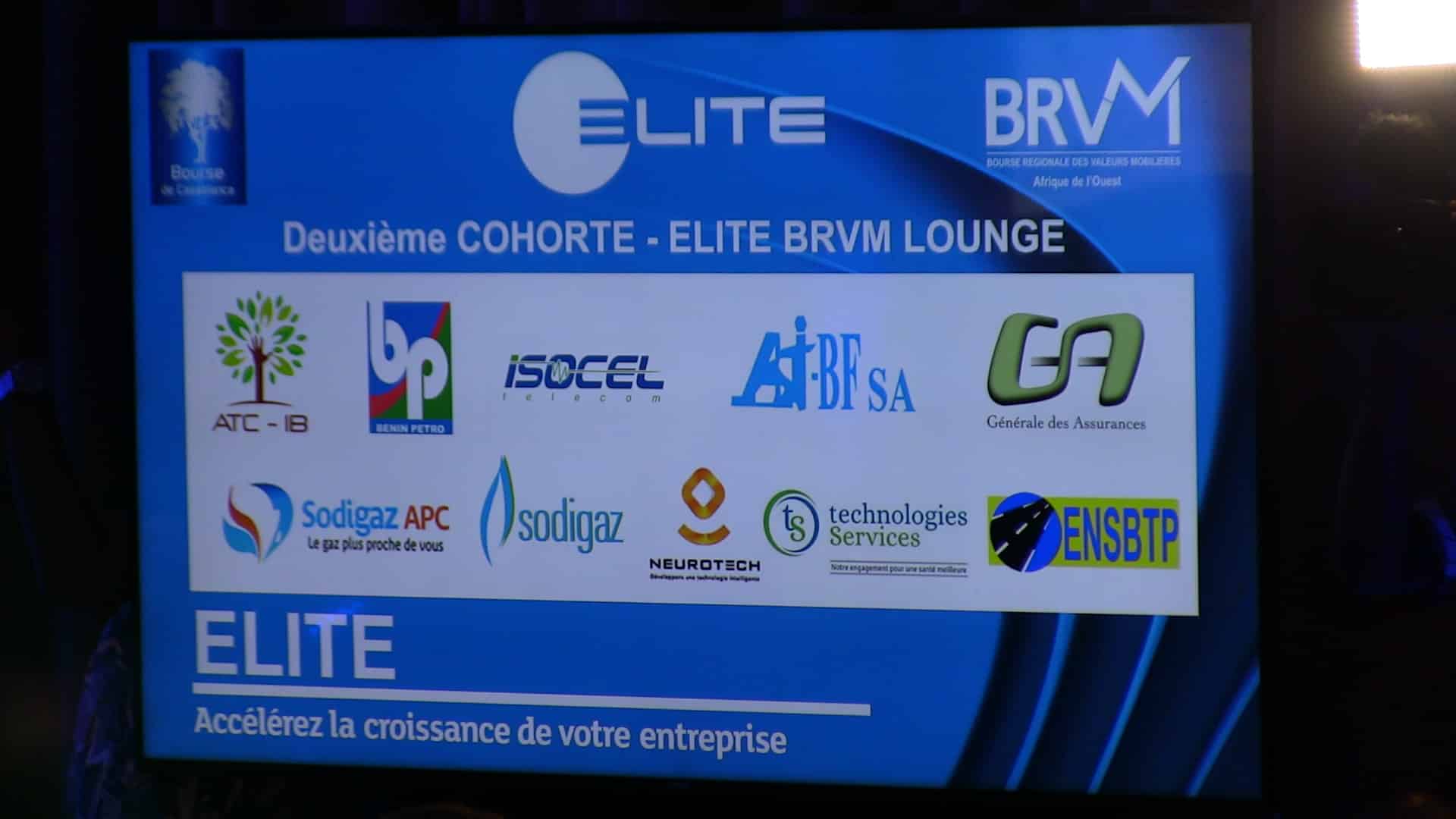 LA BRVM présente la deuxième promotion de son programme ELITE  BRVM LOUNGE