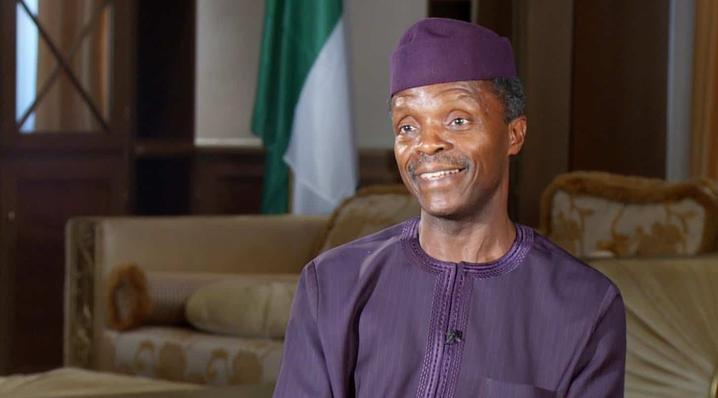 Nigéria : le vice-président Yemi Osinbajo veut succéder à Muhamadu Buhari