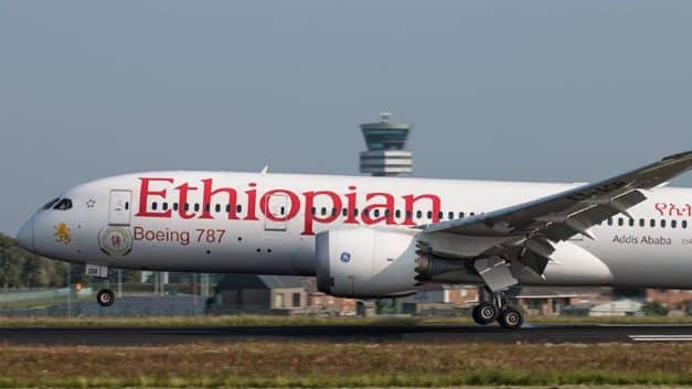 Ethiopian Airlines : recettes et trafic passagers en hausse sur un an