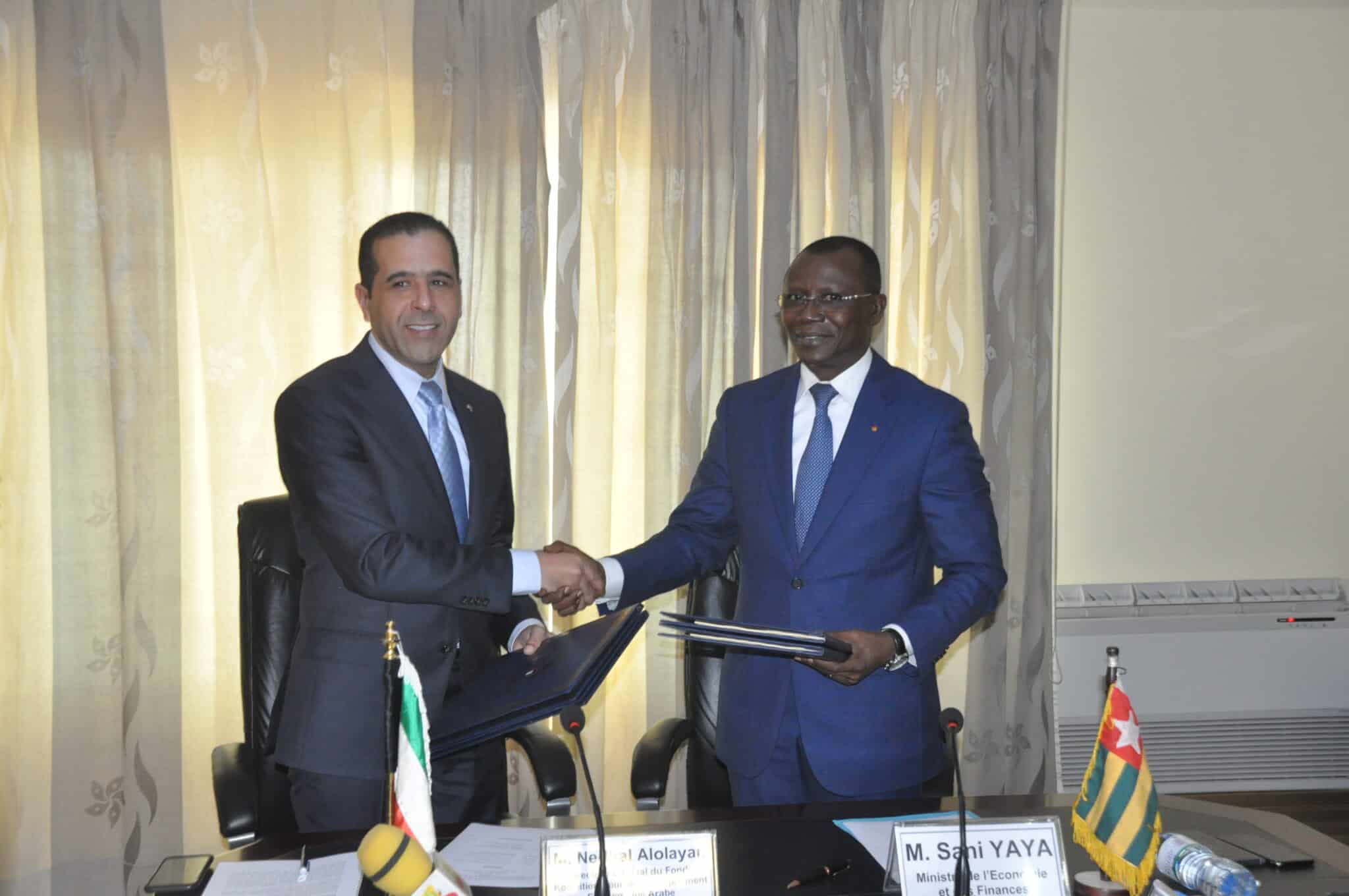Le Togo et le Fonds Koweïtien signent un accord de 12 milliards de FCFA pour un projet d’adduction d’eau