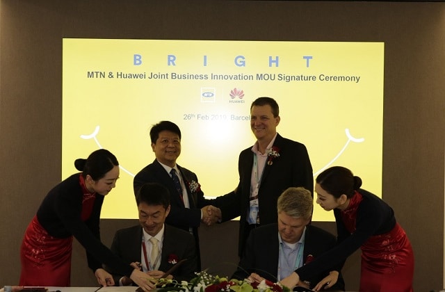 MTN et Huawei signent un accord conjoint d’innovation pour l’Afrique