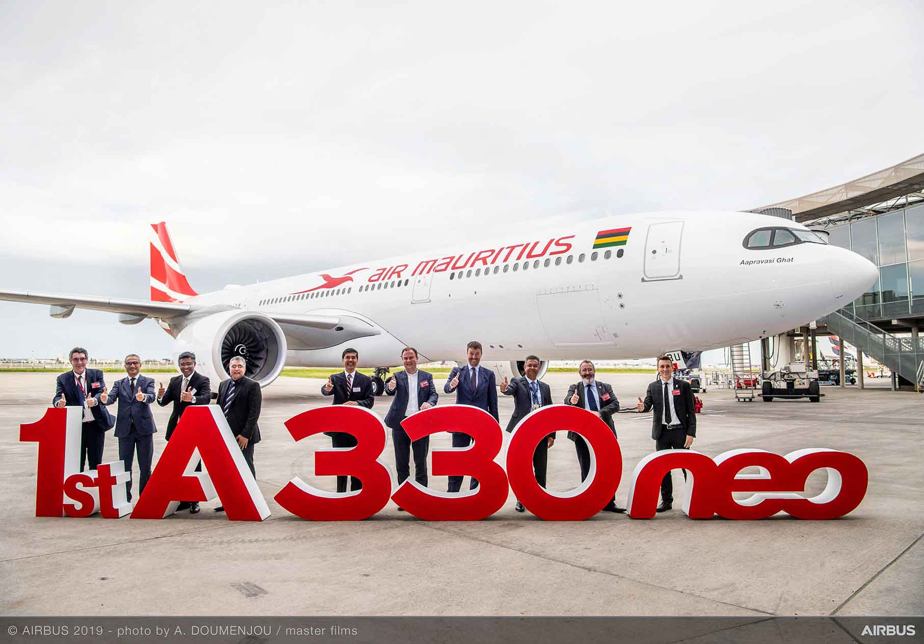 Air Mauritius réceptionne son premier A330neo