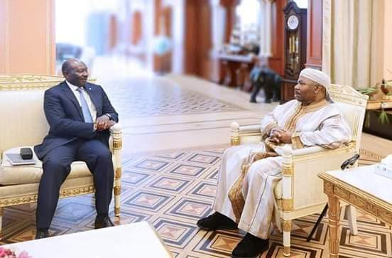 Gabon: le PDG du Groupe BGFIBank reçu par le président Ali Bongo