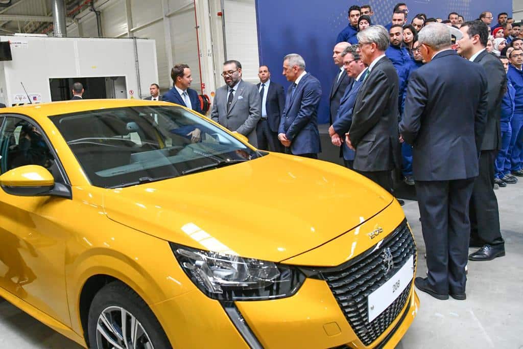 100 000 Voitures Peugeot (PSA) fabriquées au Maroc