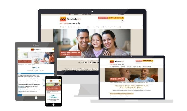 Le Site web du groupe Attijariwafa bank fait peau neuve