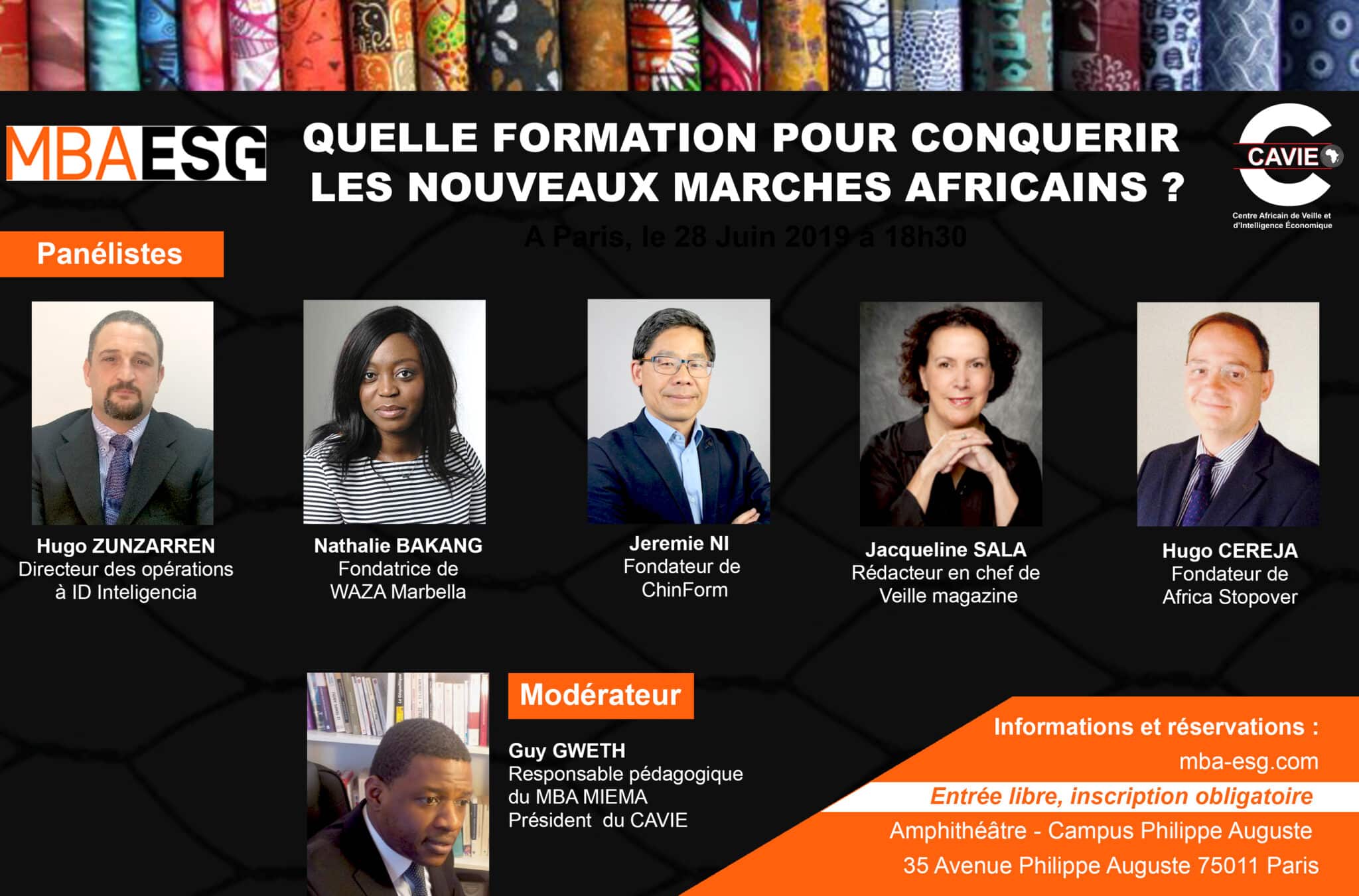 Le CAVIE organise une conférence à Paris sur la formation en intelligence économique