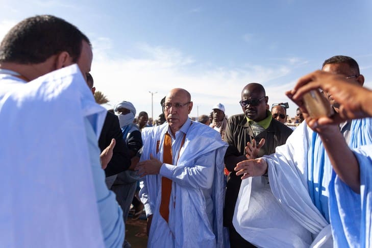 Mauritanie: Mohamed Ould Ghazouani proclame sa victoire