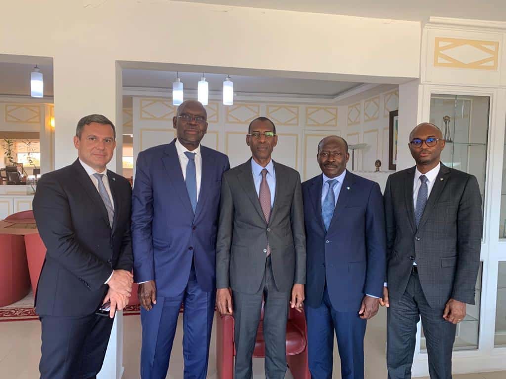 M. Henri Claude OYIMA, le Président Directeur Général du Groupe BGFIBank rencontre le Vice-Gouverneur de la BCEAO