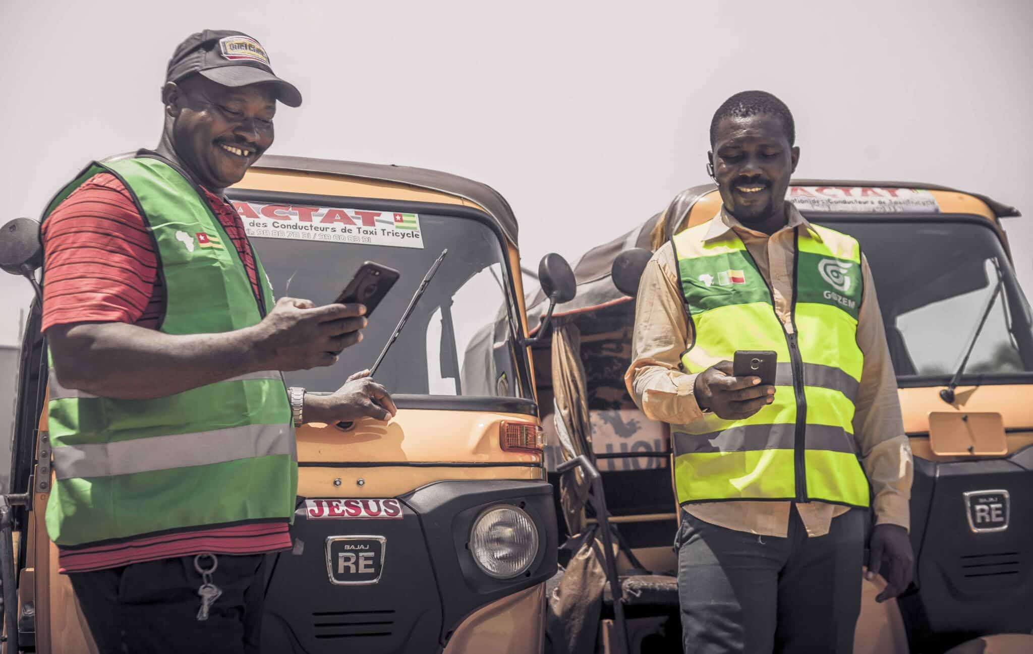 Gozem lance son service de réservation de tricycles passagers à Lomé et à Cotonou