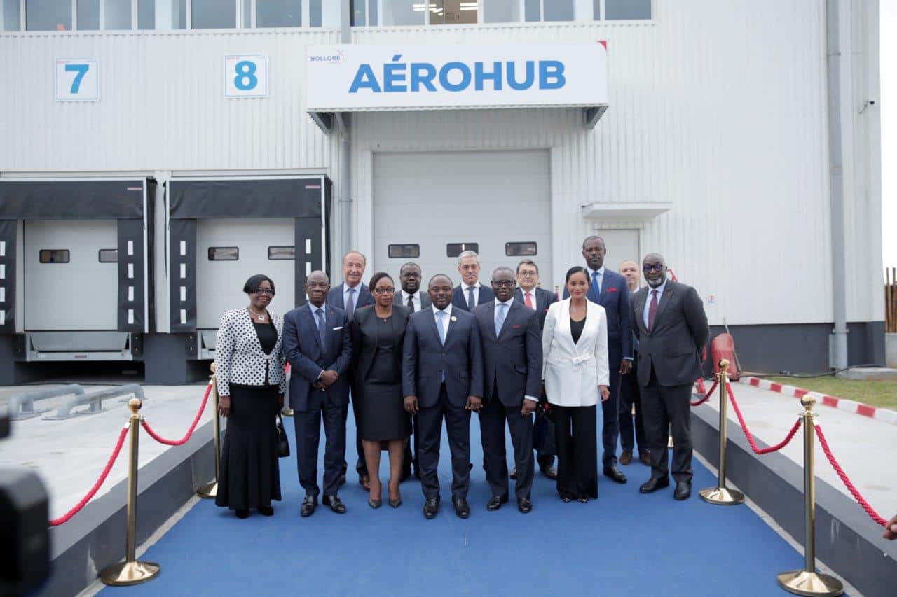 Côte d&rsquo;Ivoire : Bolloré Transport & Logistitcs dote Abidjan du plus grand Aerohub sous-régional