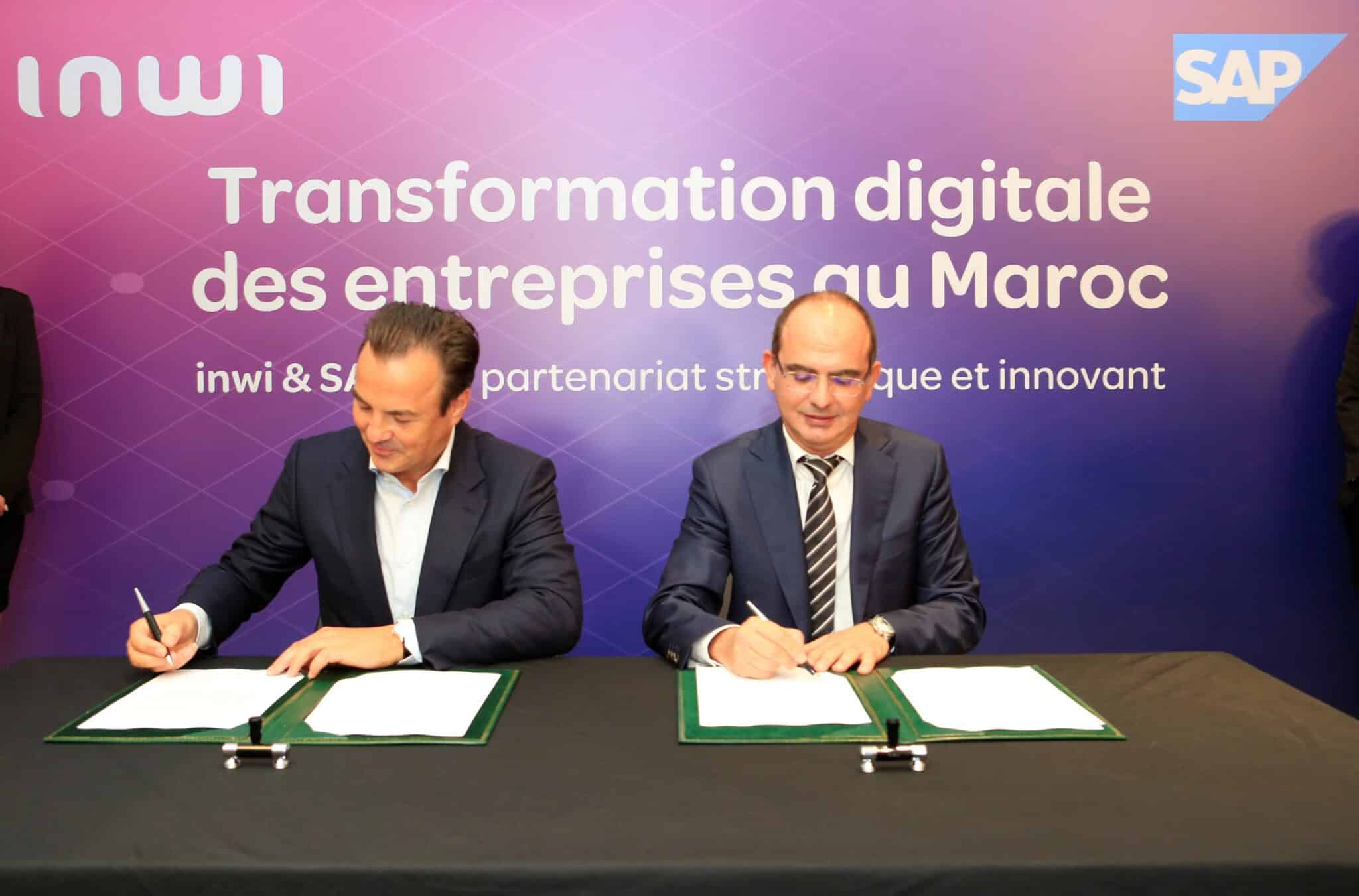 Accord stratégique : inwi, 1er hébergeur et distributeur de SAP en Cloud souverain au Maroc