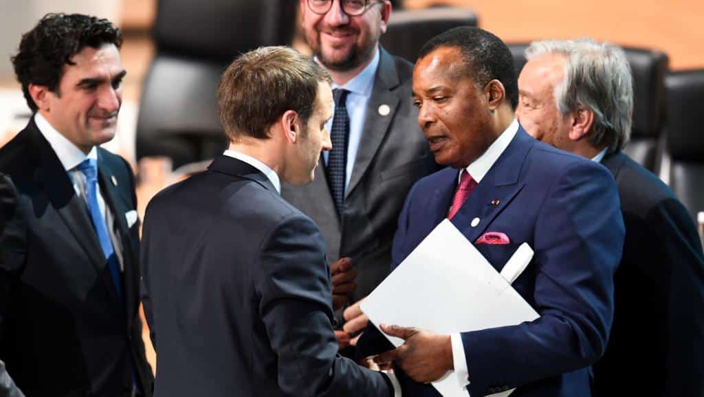 France-Congo : Macron et Sassou évitent les dossiers qui fâchent