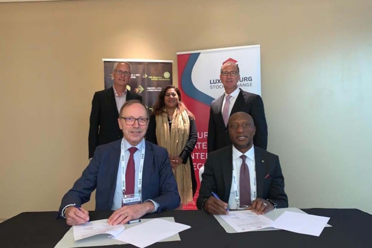 Les bourses du Nigeria et de Luxembourg signent un protocole