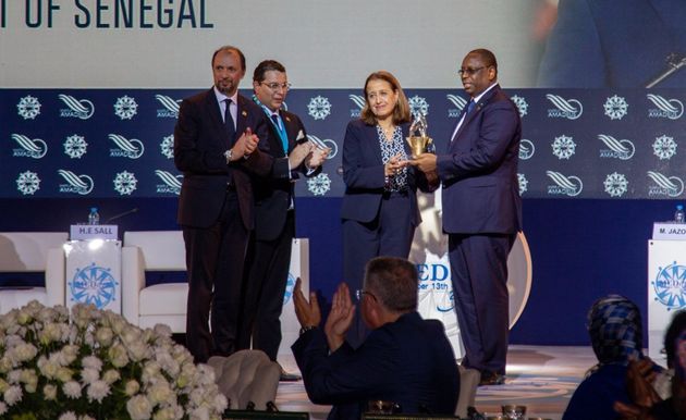 Macky Sall  primé en marge du MEDAYS 2019