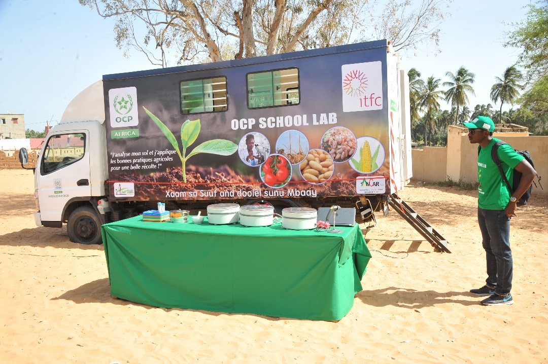 OCP Africa et ITFC lancent une nouvelle caravane OCP School Lab au Sénégal