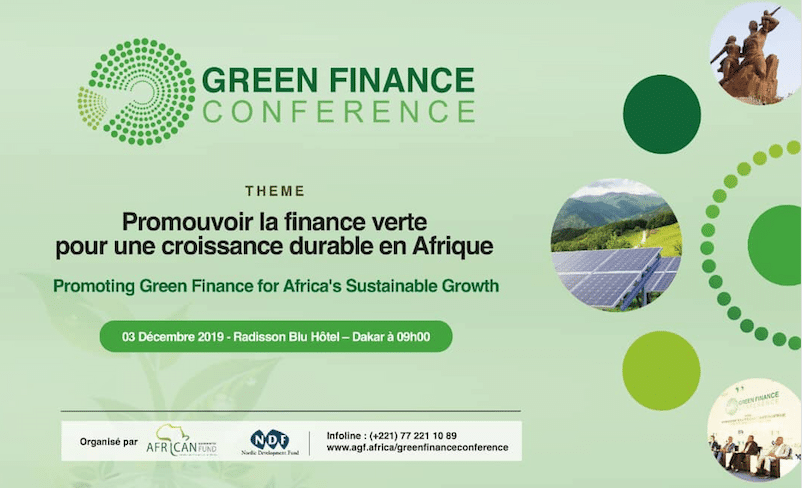 Dakar accueille la 5ème conférence internationale sur la Finance verte dénommée « Green Finance Conference »