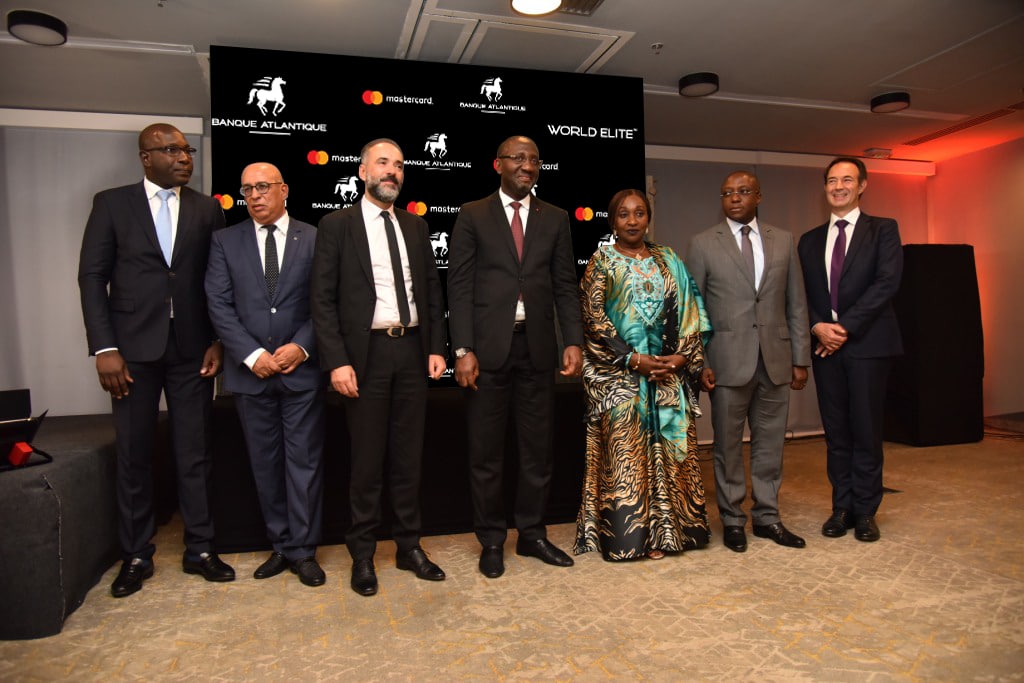 UEMOA: Banque Atlantique et Mastercard lancent une  carte  »WORLD ELITE » pour  clients VIP