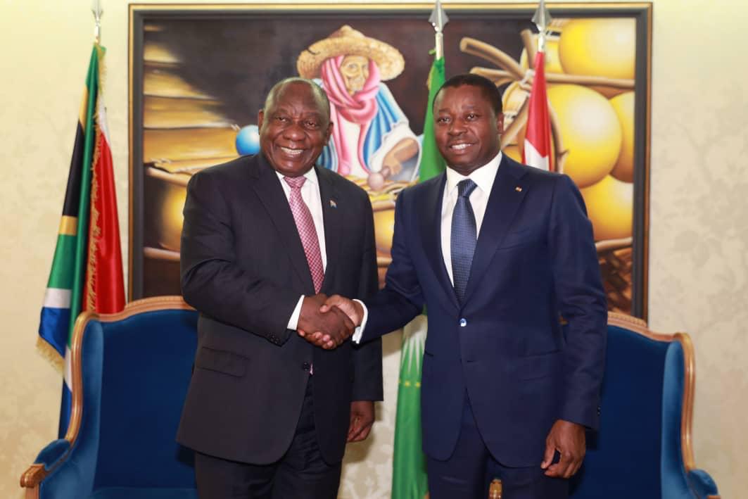 Le Togo et l’Afrique du sud signent un accord-cadre de coopération