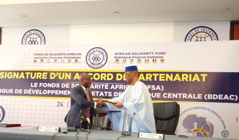 Le Fonds de solidarité africain signe une entente avec la BDEAC