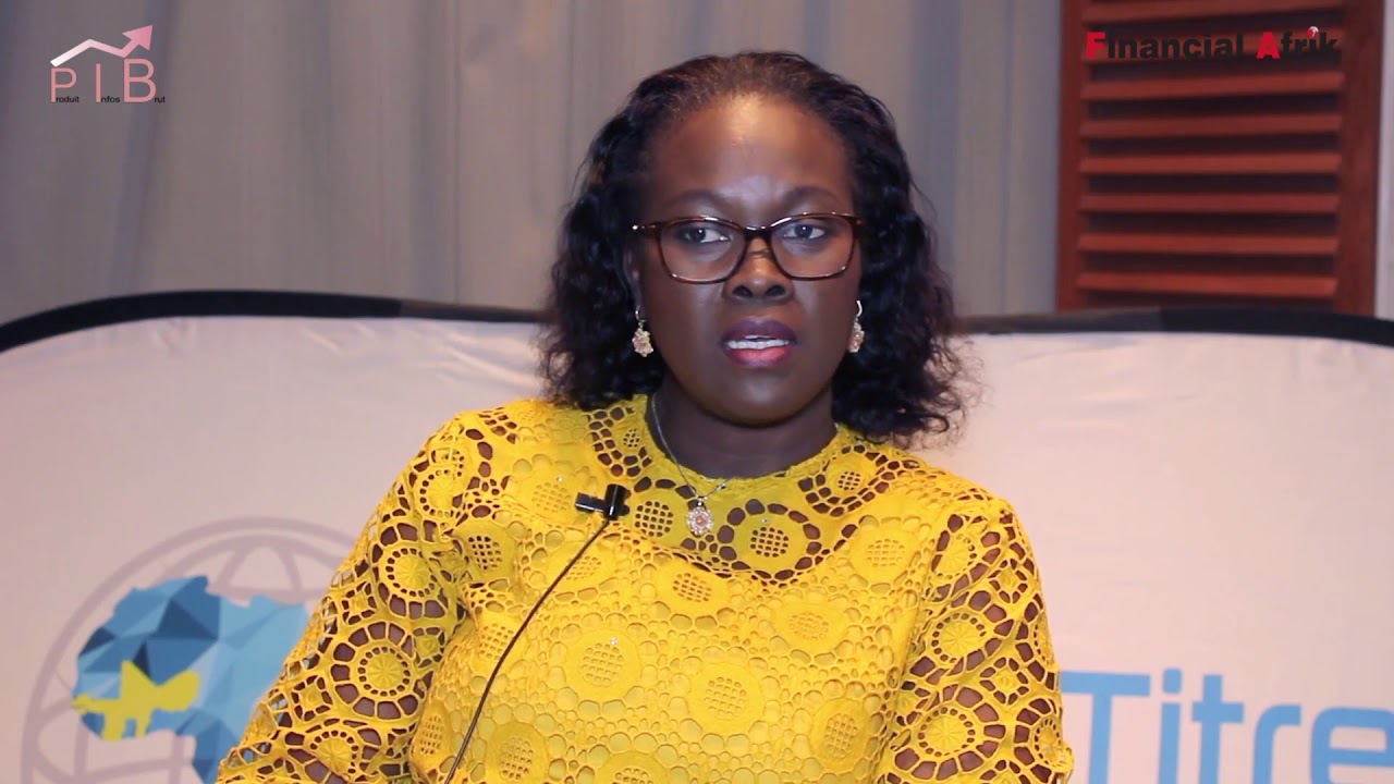 Marie Odile Sène Kantoussan aux Rencontres des Emetteurs du Marché des Titres Publics(REMTP) à Dakar