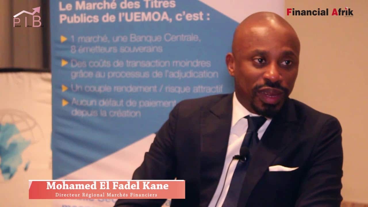 Mohamed El Fadel Kane aux Rencontres des Emetteurs du Marché des Titres Publics (REMTP)