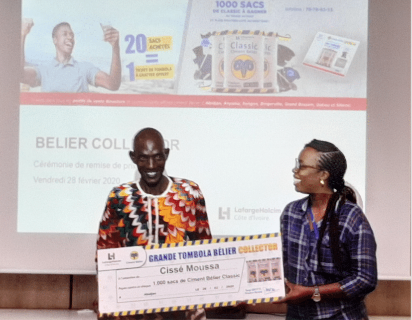 Bélier Collector : le vainqueur des 1000 sacs de ciment récompensé