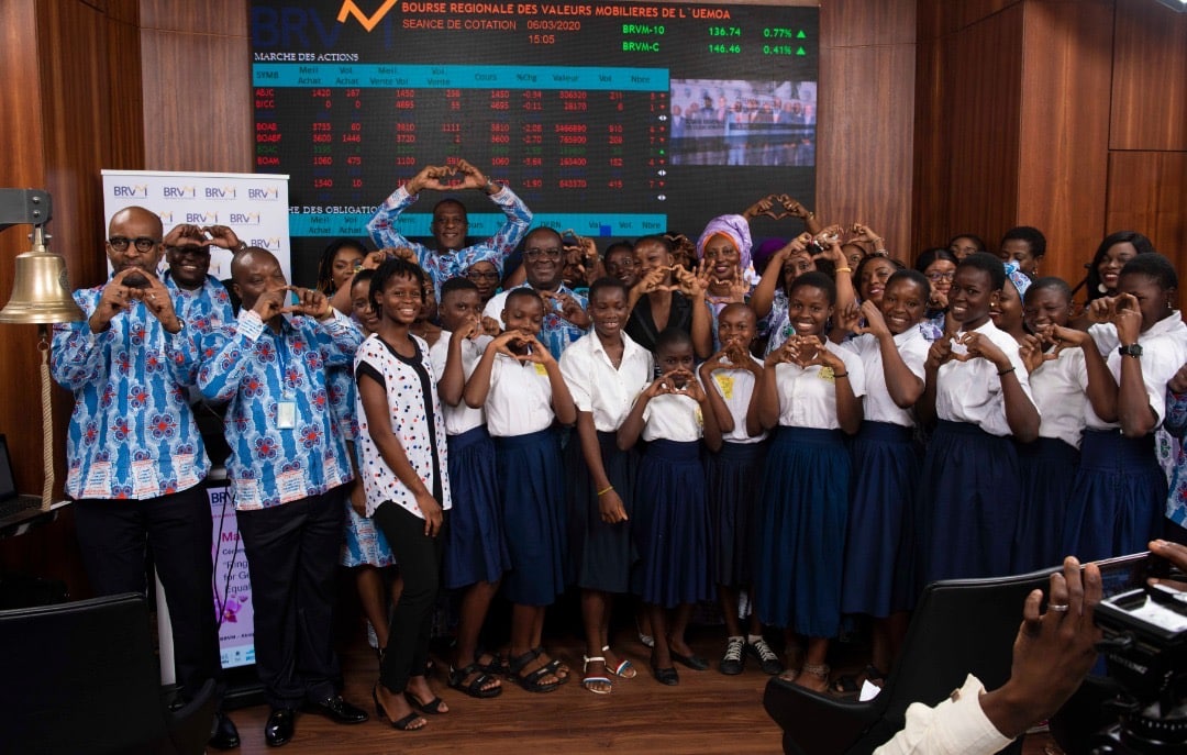 Bourse: la BRVM fait sonner la cloche du gender equality
