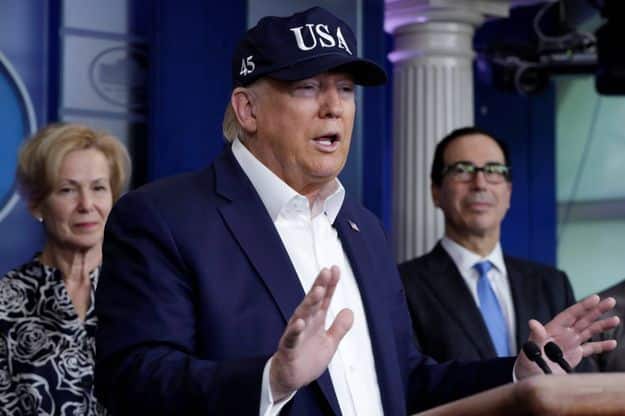 Donald Trump propose un chéque de 1000 dollars à chaque américain