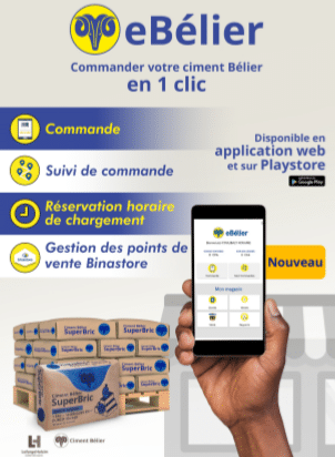 eBélier : commander et recevoir le Ciment Bélier sans se déplacer !