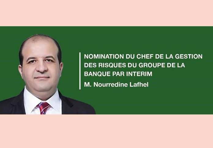 BAD: nomination du Chef par intérim de la Gestion des risques