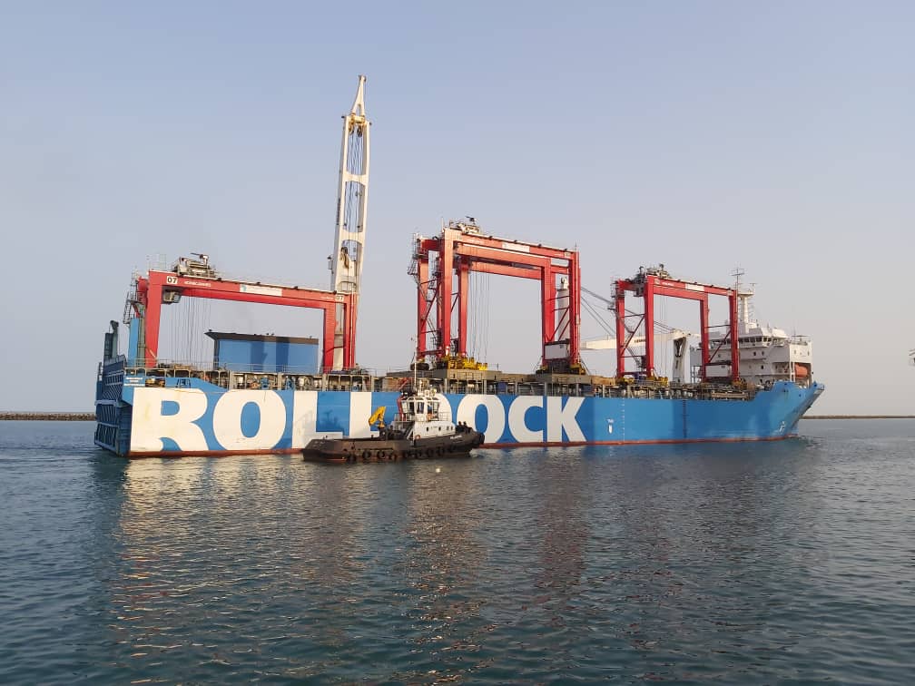 Conakry Terminal réceptionne quatre nouveaux portiques de parc