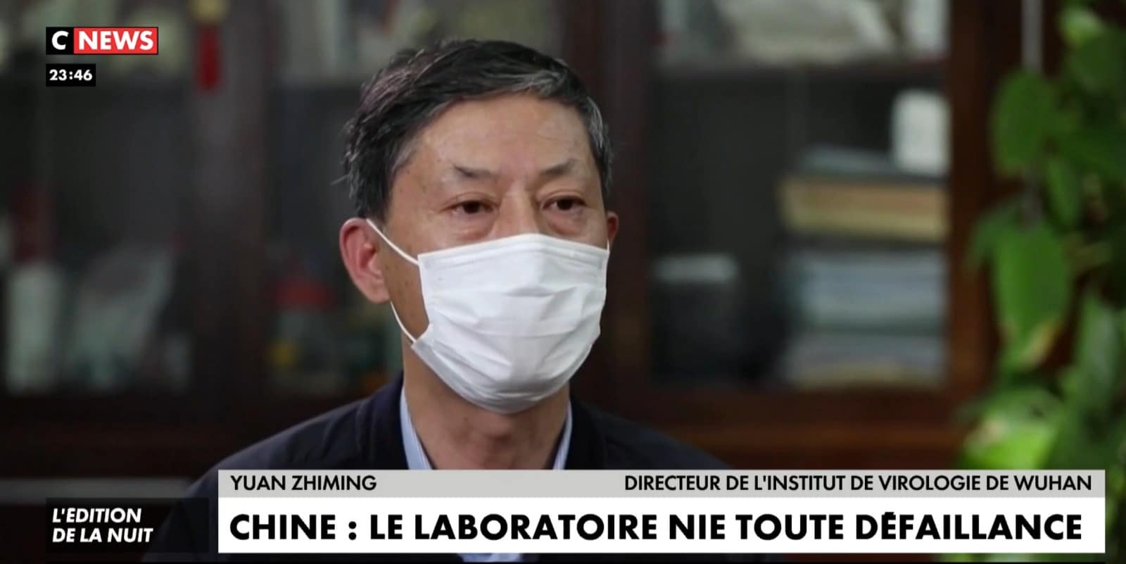 Coronavirus : le directeur du laboratoire de Wuhan dément