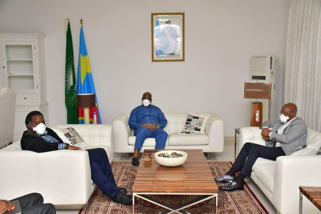 RDC : Tshisekedi et Kabila s&rsquo;engagent à « rester mobilisés et à se concerter régulièrement » pour la lutte contre le COVID-19