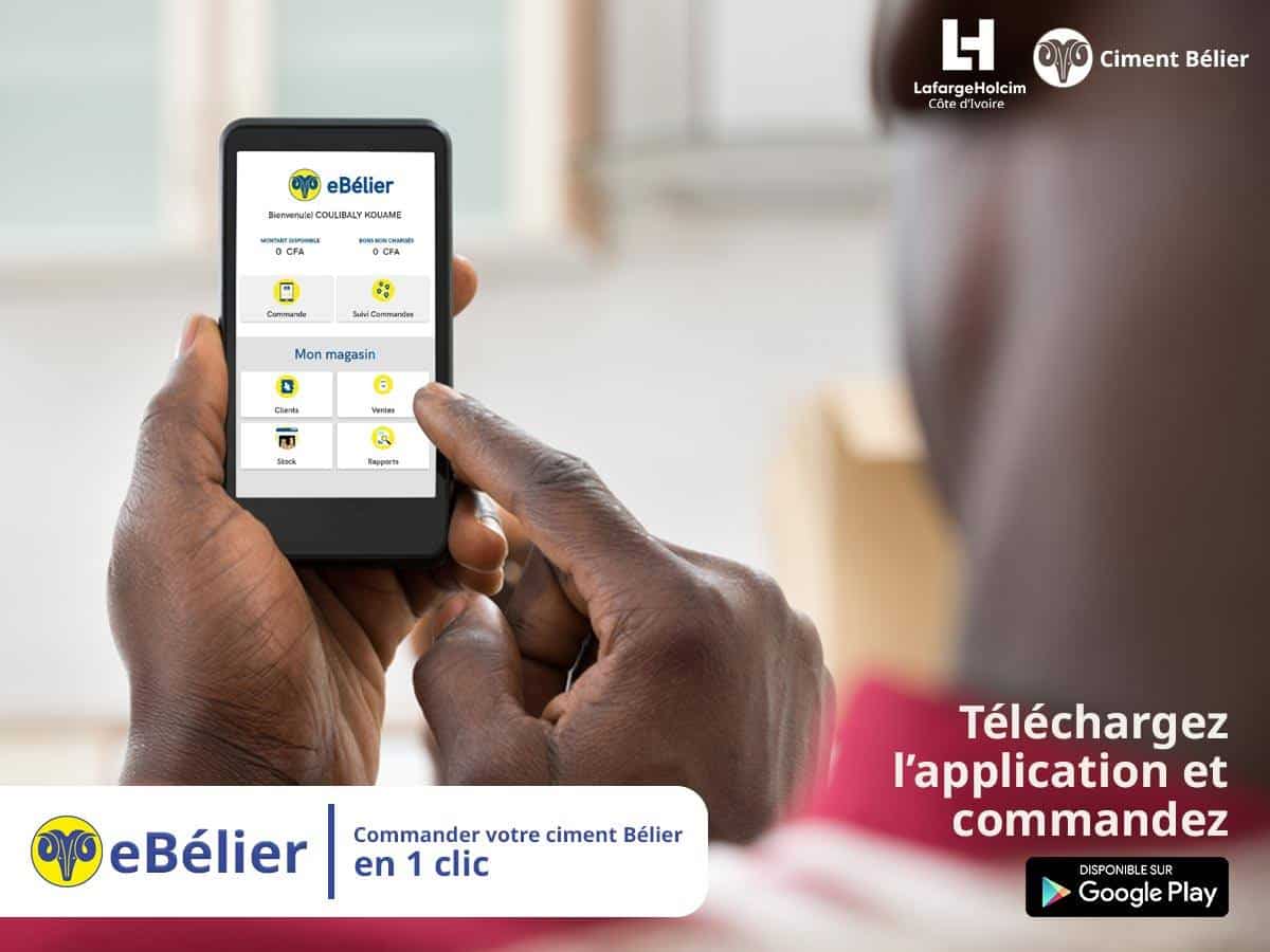 eBélier : commander et recevoir le Ciment Bélier sans se déplacer !