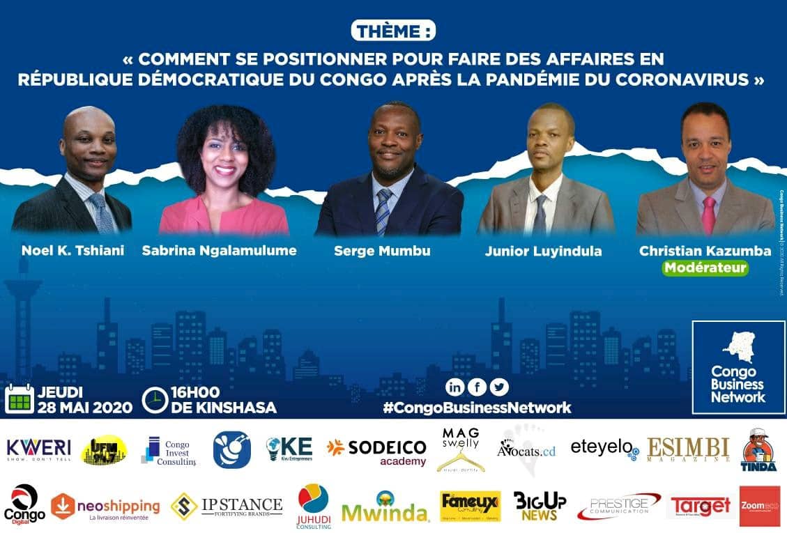 Christian Kazumba modérateur de l’événement des entrepreneurs congolais