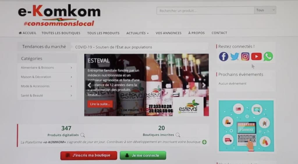E-commerce au Sénégal : lancement officielle de deux plateformes en ligne