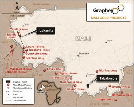 Secteur minier au Mali : l’australienne Graphex Mining se positionne dans les zones Lakanfla et Tabakorolé