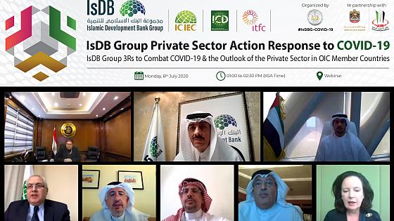Le Groupe de la Banque islamique de développement (BID) mobilise 2,3 milliards de dollars contre la covid-19