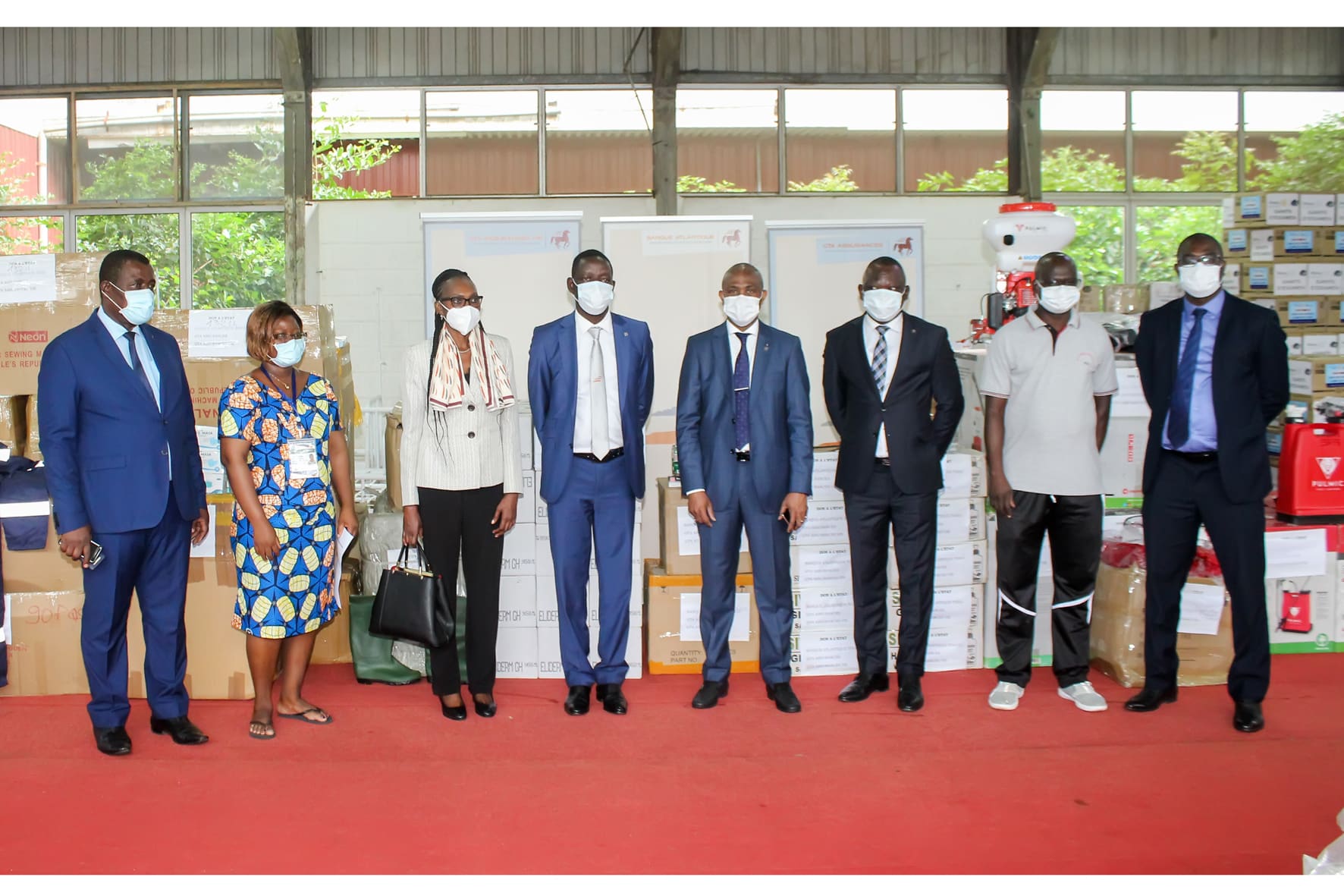 TOGO : Les filiales du Groupe Banque Centrale Populaire (BCP) au Togo décaissent 50 millions frs CFA pour la lutte contre le Covid-19