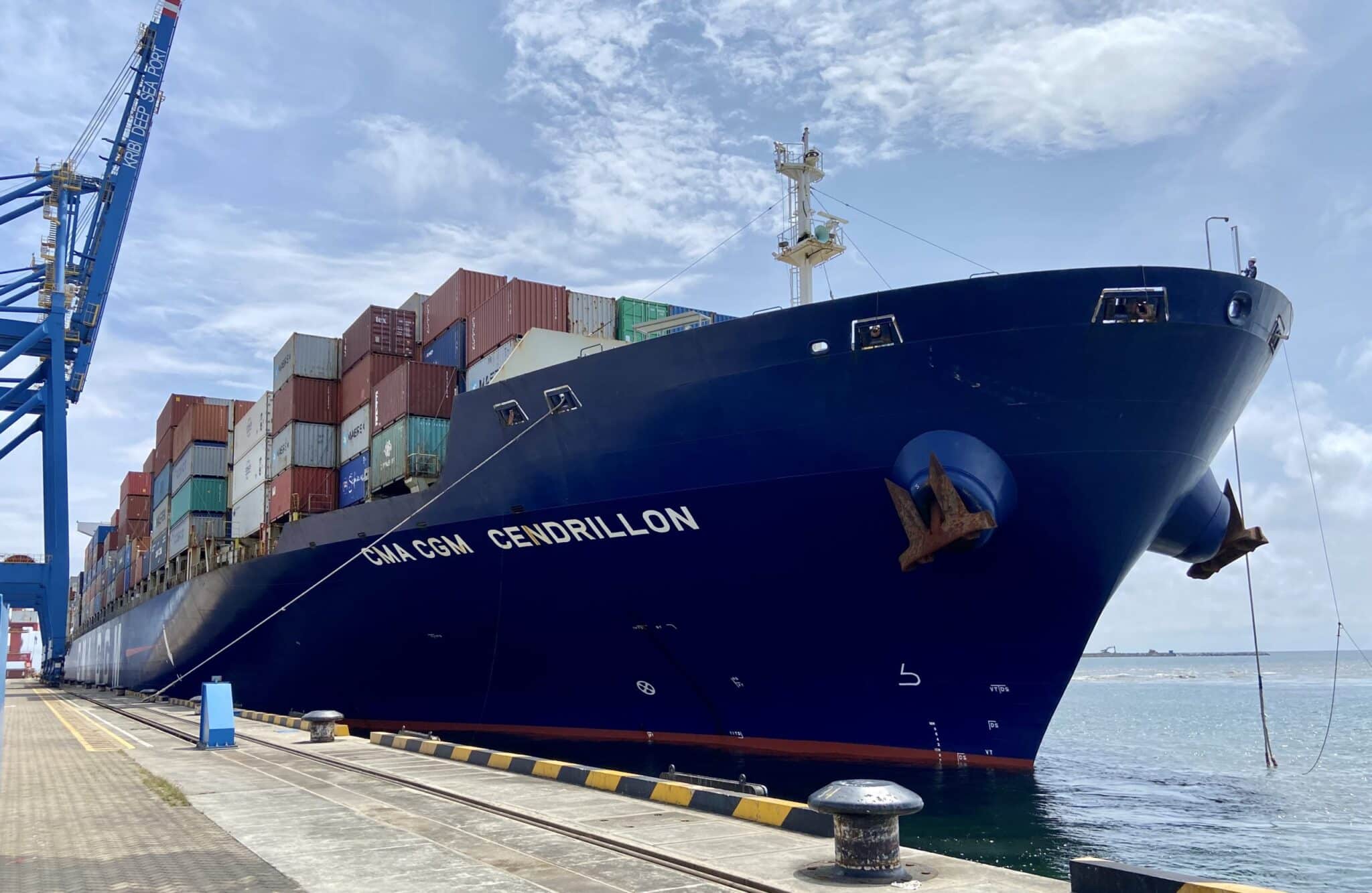Kribi Conteneurs Terminal accueille la ligne directe Asie-Afrique