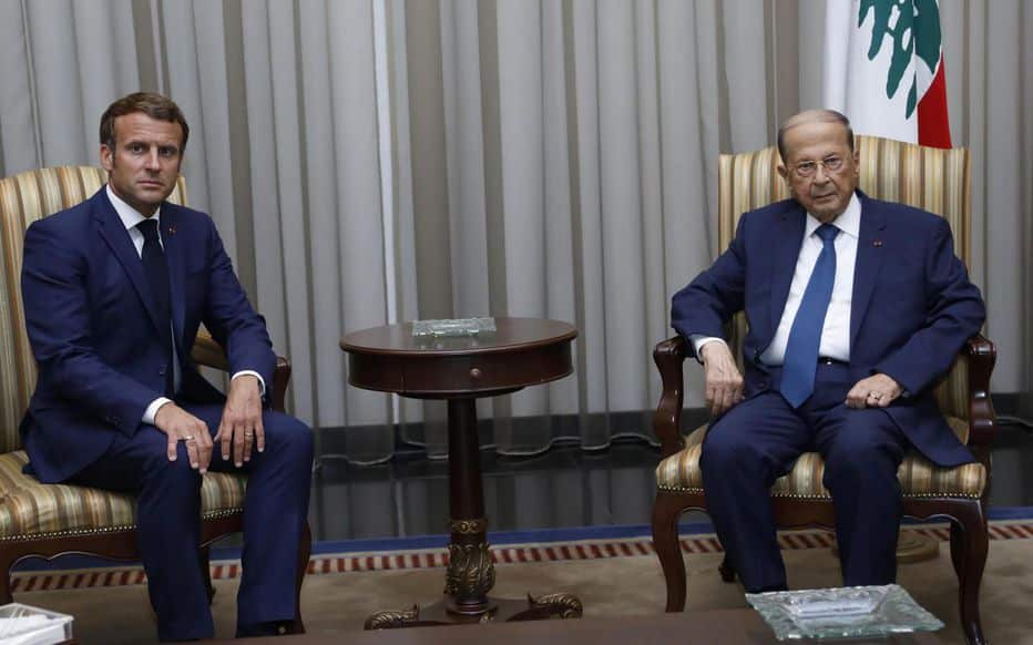 le président du Liban dans la théorie du complot: une étrange demande à la France