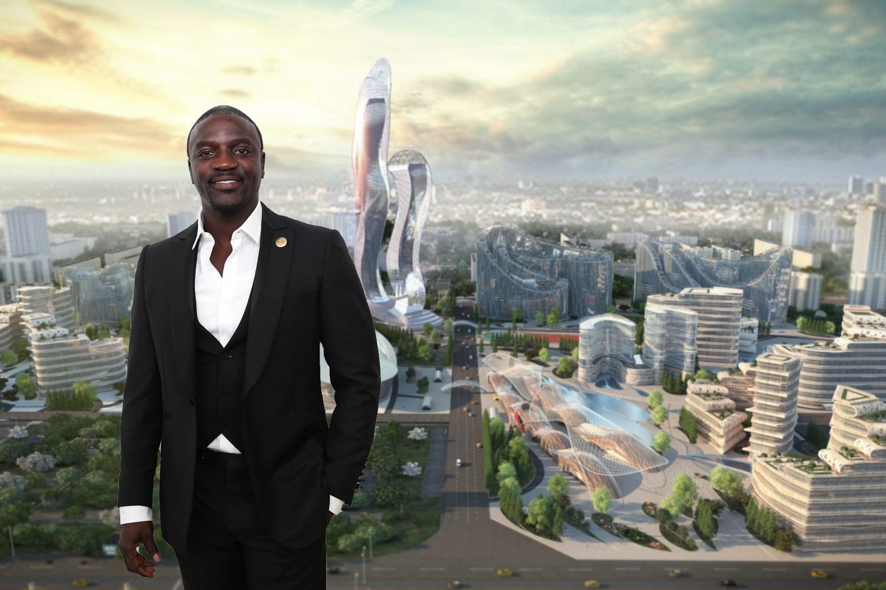 Sénégal: le  rappeur Akon lance son projet de cité futuriste  pour 6 milliards de dollars