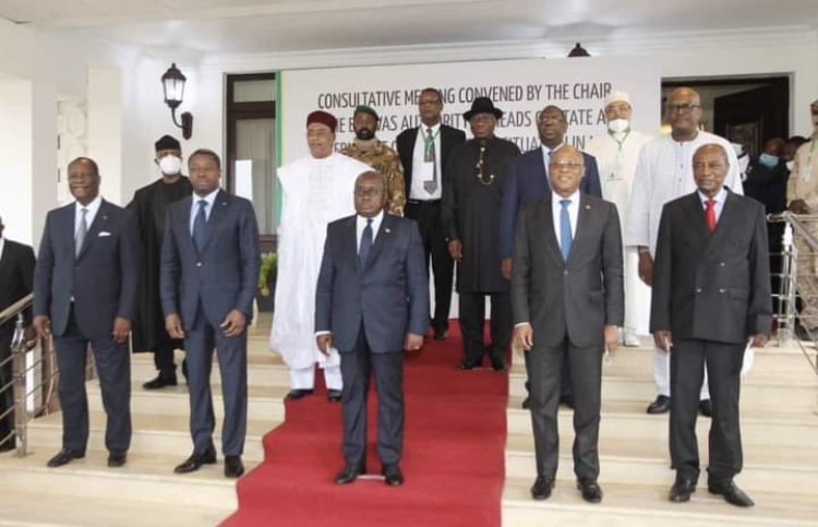Rencontre CEDEAO-Mali  à Accra : aucun accord n’est signé