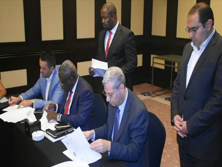 RDC : le FPI et 2 sociétés égyptiennes signent 2 plans d’actions des projets structurants du Grand Kasaï