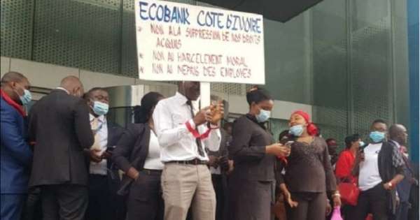 Ecobank-Côte d’Ivoire : la contestation des employés prend une autre tournure