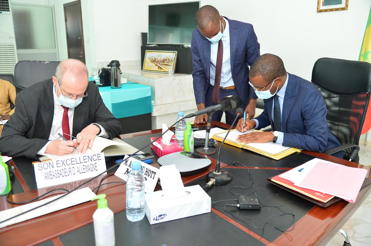 Signature de trois (3) accords de coopération Sénégal-Allemagne