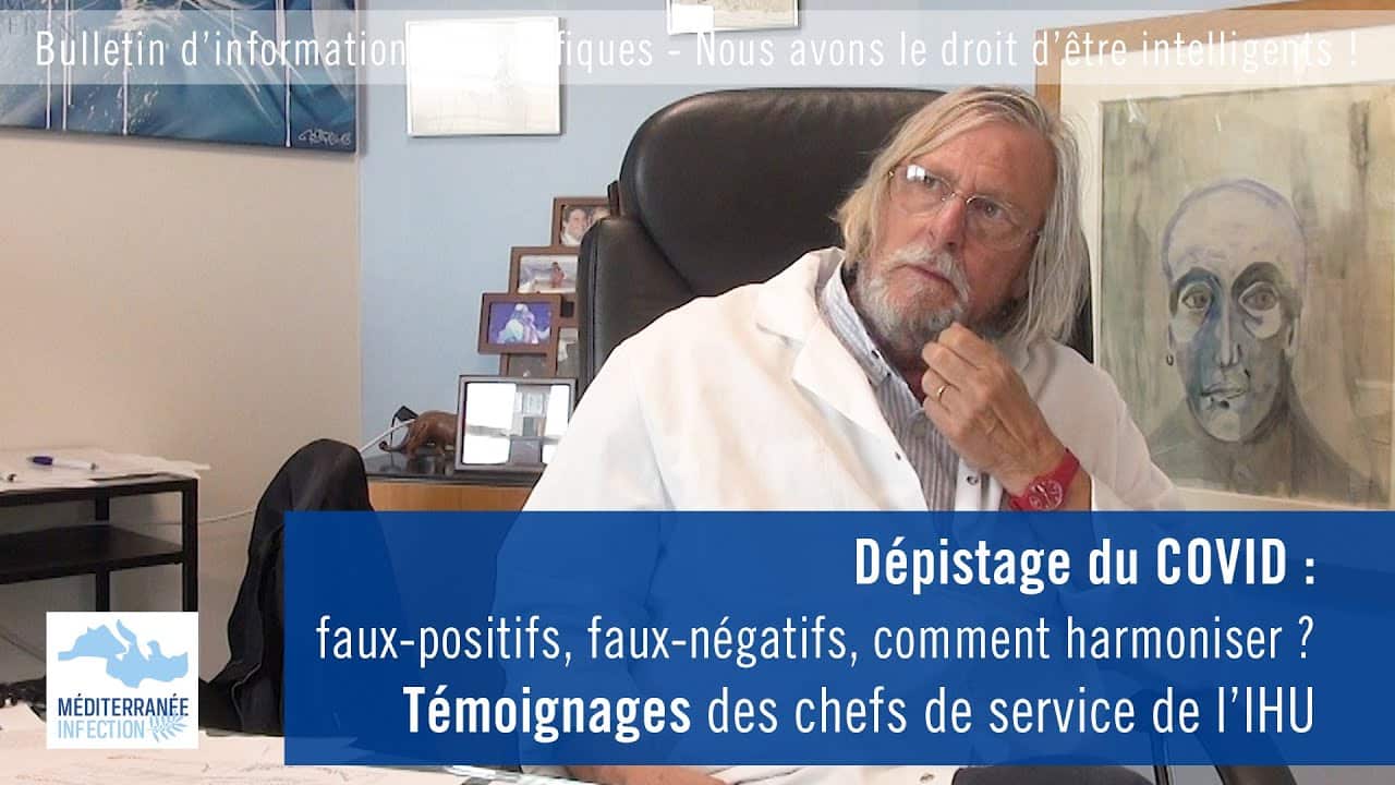 Didier Raoult, le Galilée de la médecine: « près d’un cas Covid-19 sur deux serait faux positif »