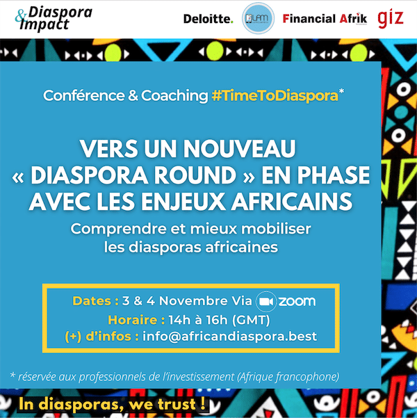 Conférence-formation : la mobilisation des diasporas au programme des agences publiques africaines d’investissement